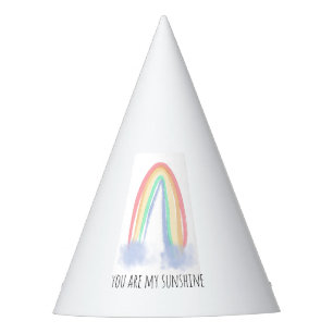 Chapeaux De Fètes Vous êtes mon eau de soleil aquarelle arc-en-ciel