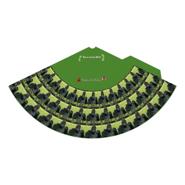Chapeaux De Fètes Wild Gorilla Birthday Party Pattern (Devant)