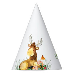 Chapeaux De Fètes Woodland Baby Fox Green Party Casquette