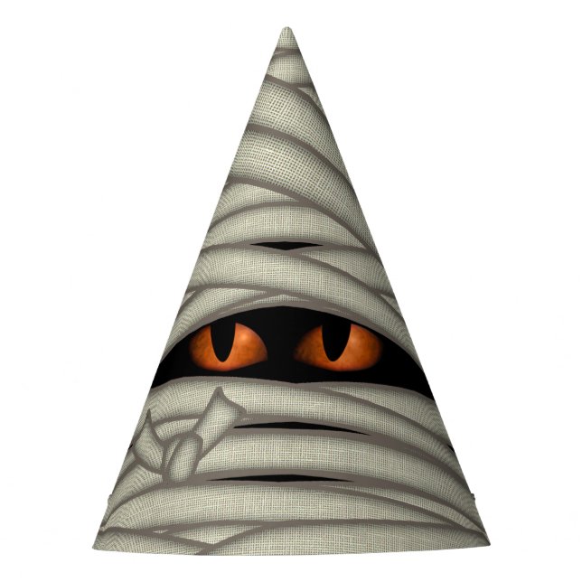 Chapeaux De Fètes Yeux de maman Halloween Orange ID685 (Devant)