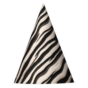 Chapeaux De Fètes Zebra stripes texture transparente + vos idées