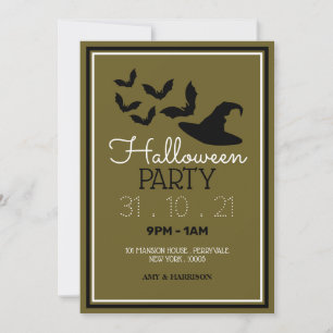 Chapeaux et battes, Soirée d'Halloween