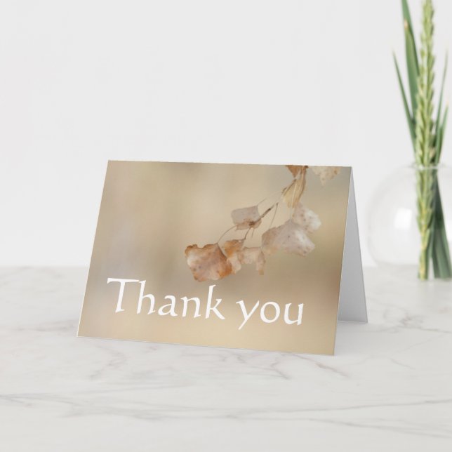 chapelet de feuilles en or, merci (Devant)