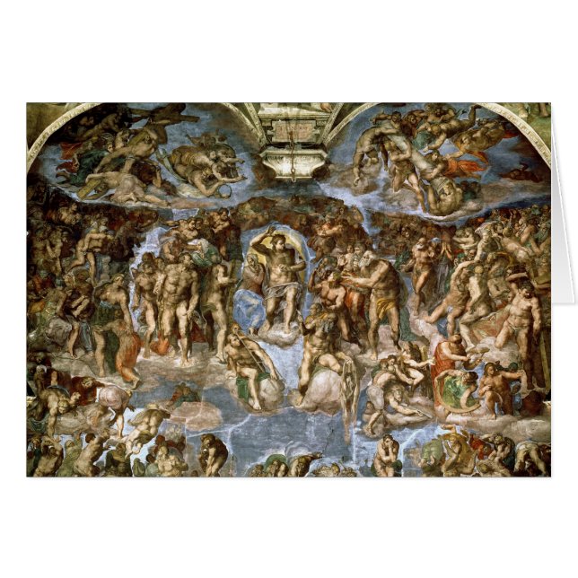 Chapelle de Sistine : Le dernier jugement, 1538-41 (Devant horizontal)