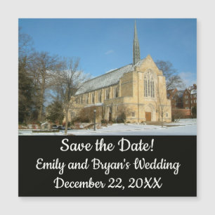 Chapelle Harbison en hiver au Grove City College