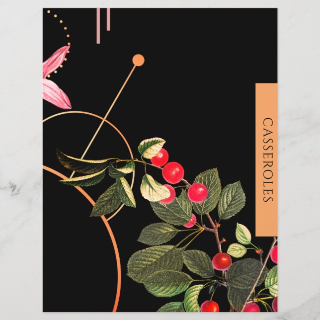 Chapitre de recette | Casseroles | Cerises noires (Devant)