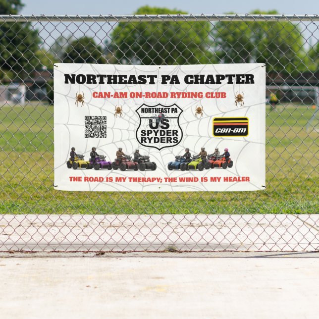 Chapitre du Nord-Est de Pennsylvanie - Bannière 3x (En situation)