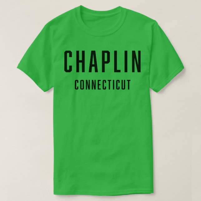Chaplin Connecticut TShirt (Design devant)