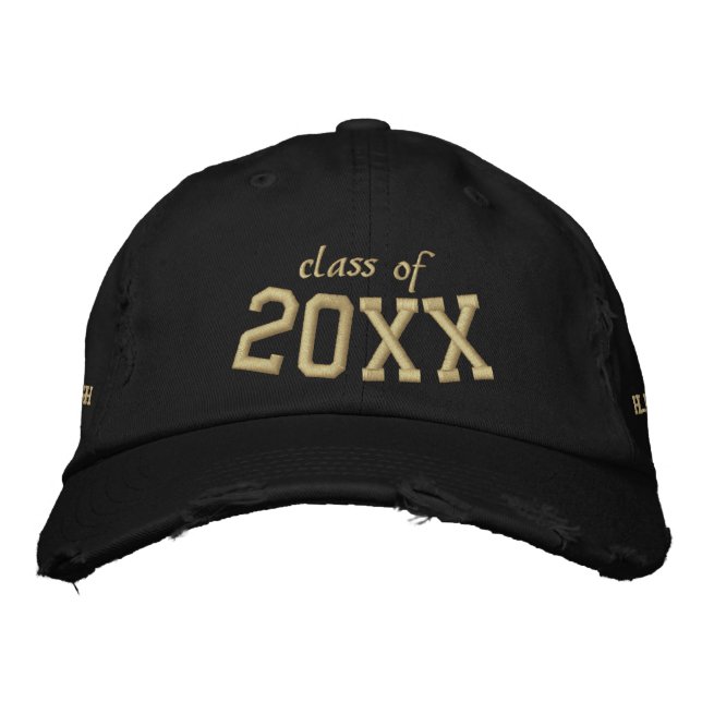 Chaque année personnalisée brodée Casquette de dip (Devant)