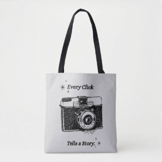 Chaque clic raconte une histoire | Sac fourre-tout