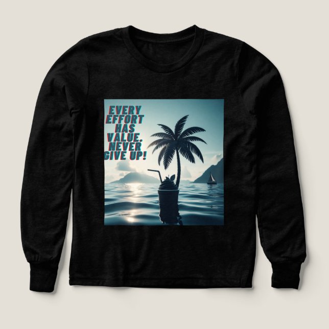 Chaque Effort Qui Compte N'Abandonne Jamais (Motif recto)