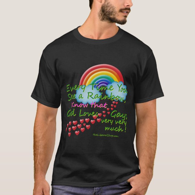 Chaque fois que vous voyez un T-shirt foncé de (Devant)