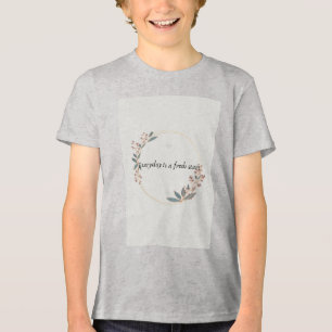 Chaque jour est un nouveau départ tshirt inspirant