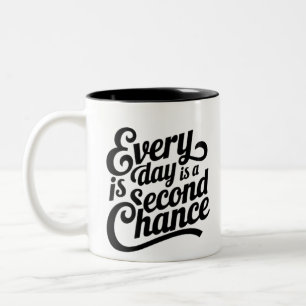 Chaque jour est une chance - Mug d'art mathématiqu