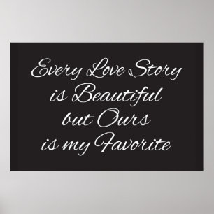 Chaque Love Story est belle affiche