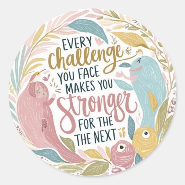 Chaque Stickers Challenge (Devant)