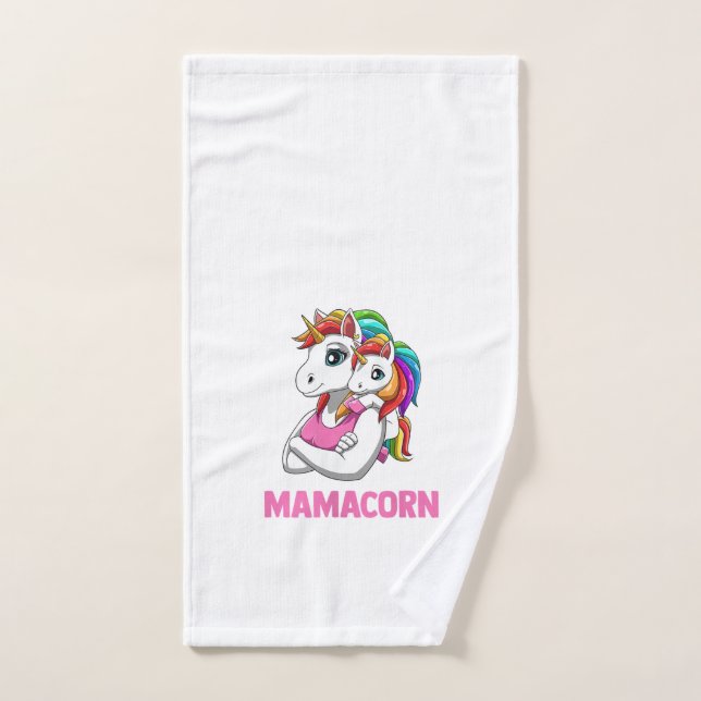 Char Tank Mamacorn Femmes - Licornes Mère Fille (Serviette à main)