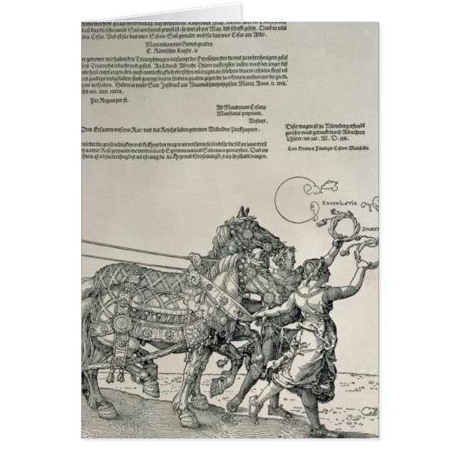 Char triomphal d'empereur Maximilian I (Devant)