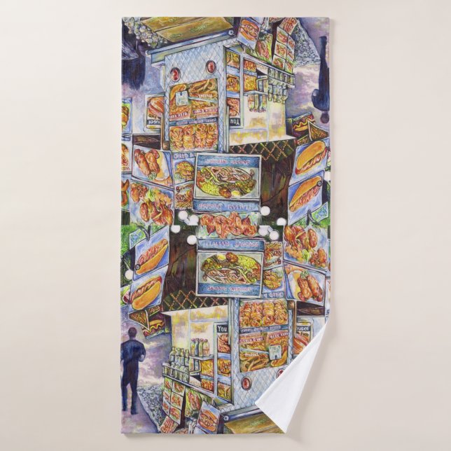 Charge de travail artistique extraordinaire (Serviette de bain)