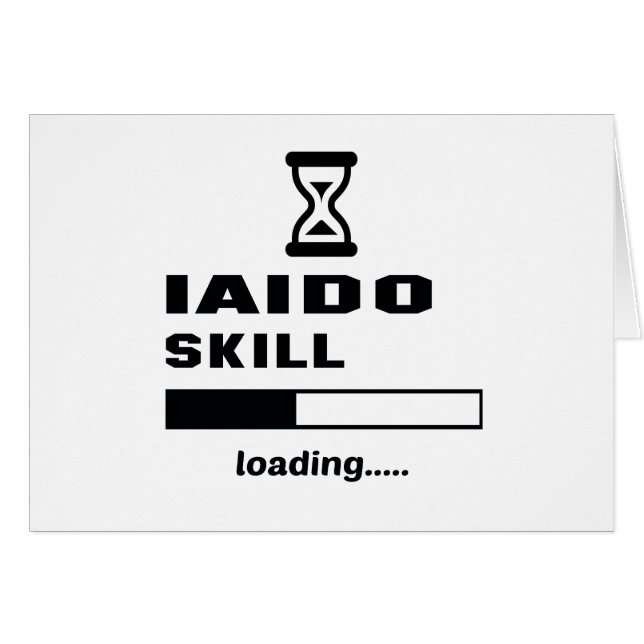 Chargement de compétence d'Iaido ...... (Devant horizontal)