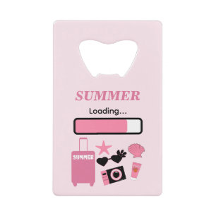 Chargement d'été rose