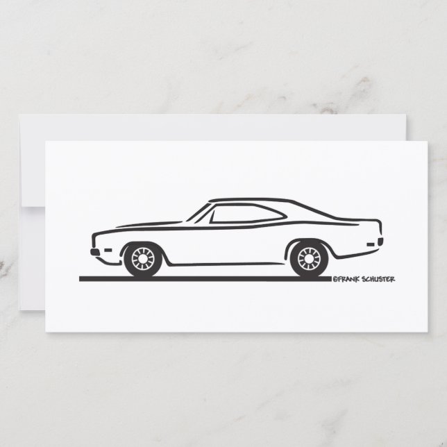 Chargeur Dodge 1969 (Devant)