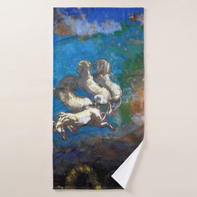 Chariot d'Apollon, Redon (Serviette de bain)