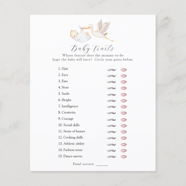 Chariot de douche pour bébé Stork (Devant)