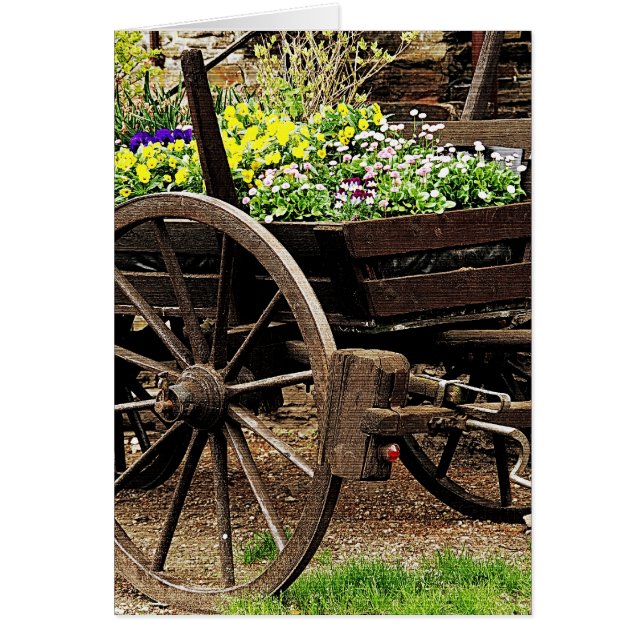 Chariot de Fleurs (Devant)