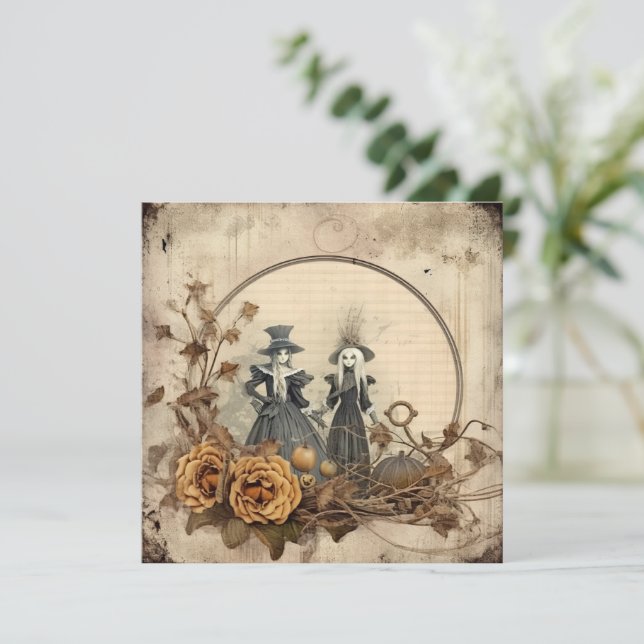 Chariot Halloween vintage (12) (Debout devant)