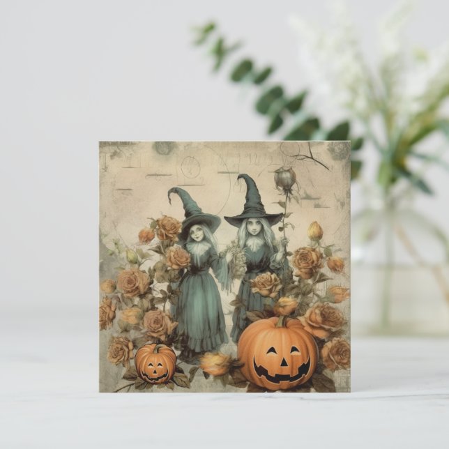 Chariot Halloween vintage (6) (Debout devant)