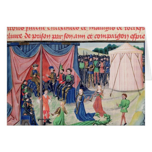 Charlemagne et ses barons étant enchantés (Devant horizontal)