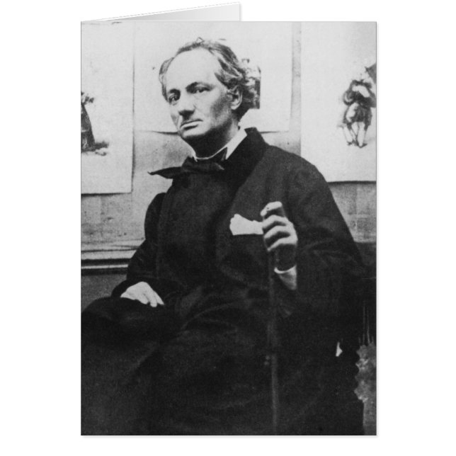 Charles Baudelaire avec gravures, c.1863 (Devant)
