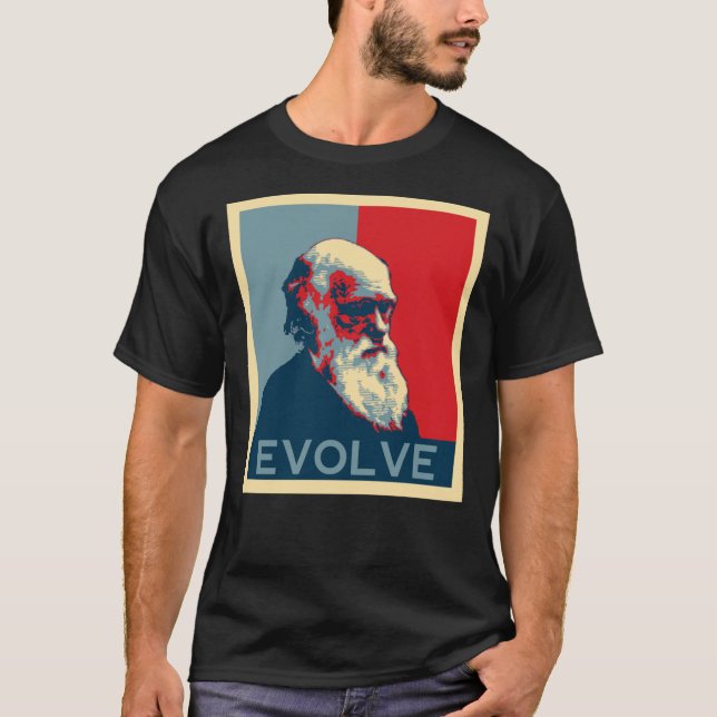 Charles Darwin Evolution évolutive T-shirt essenti (Devant)