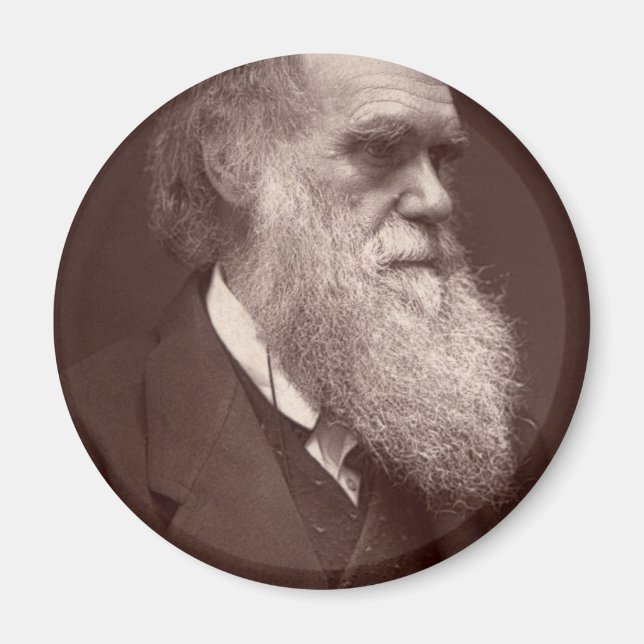 Charles Darwin Magnet (Devant)