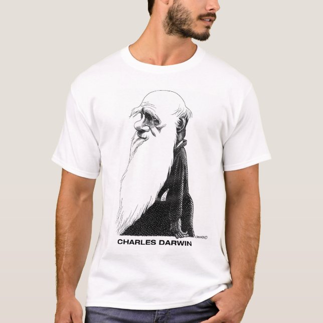 Charles Darwin T-Shirt (Devant)