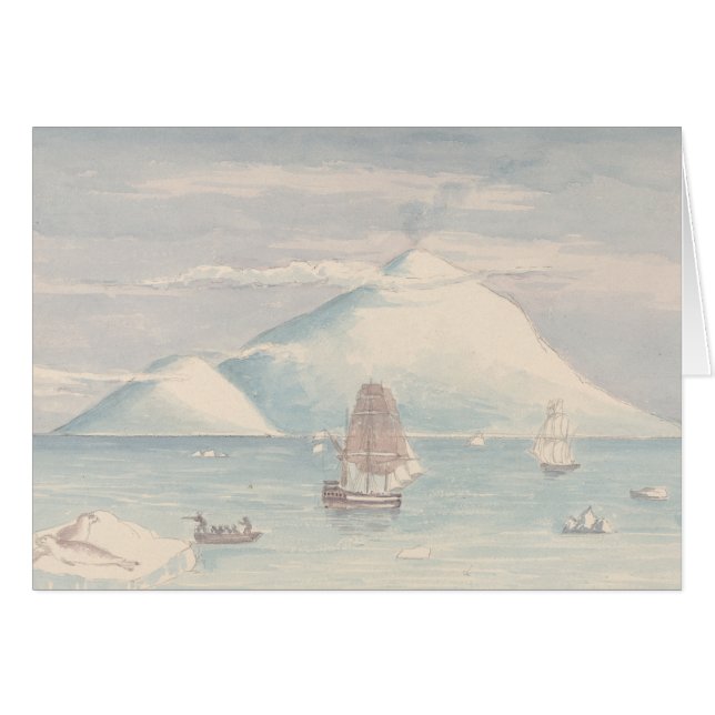 Charles Hamilton Smith - Île Beaufort et Mont Moun (Devant horizontal)