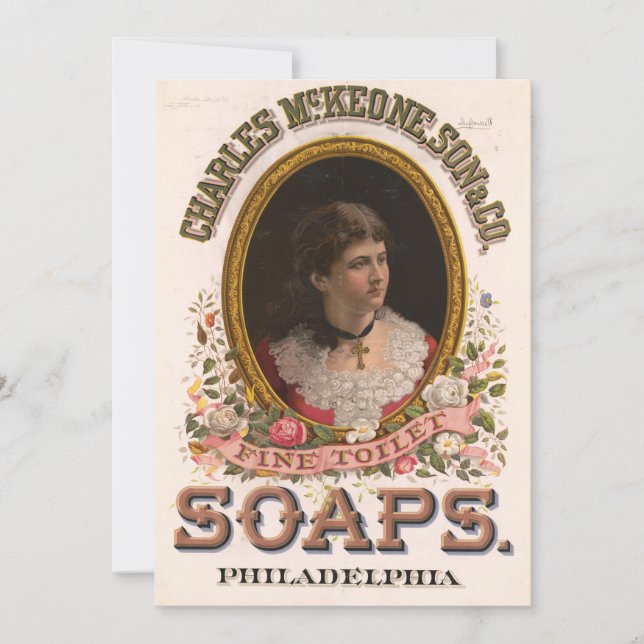 Charles McKeone, Son & Co., Antique Soap Ad (Devant)