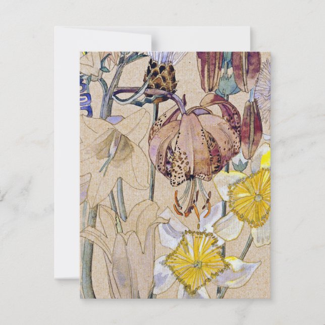 Charles Rennie Mackintosh - Mont Louis - Fleur (Devant)