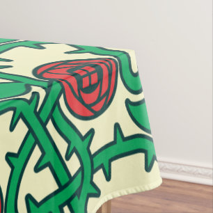 Charles Rennie Mackintosh Rose Motif Nappe
