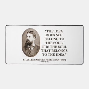 Charles Sanders Peirce L'Âme Appartient À L'Idée