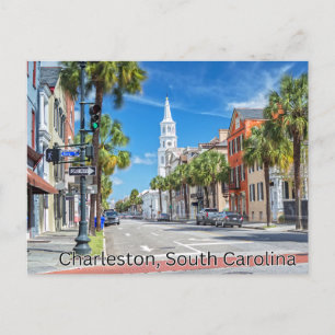 Charleston, Caroline du Sud Carte postale Souvenir