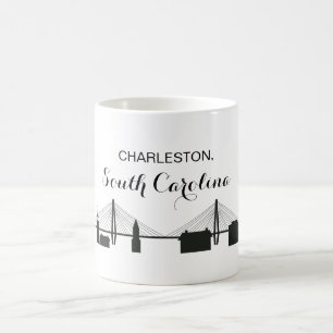 Charleston Caroline du Sud Skyline Coffee Mug