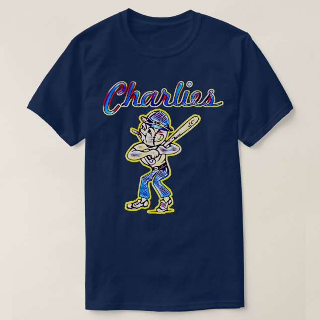Charleston Charlies Baseball TShirt 1 (Design devant)