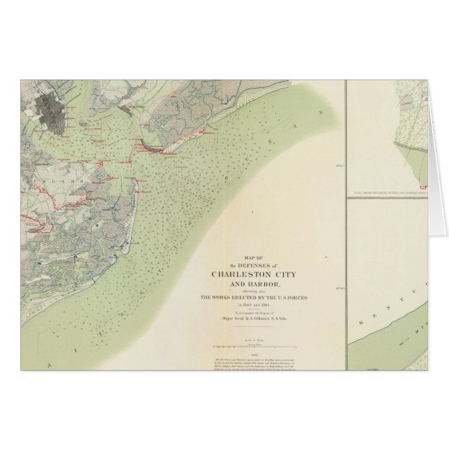 Charleston defenses, Belmont battlefield (Devant horizontal)