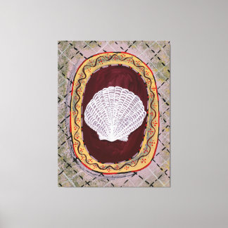 Charleston Farmhouse Shell Impression mur pendage