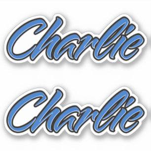 Charlie Blue Autocollants