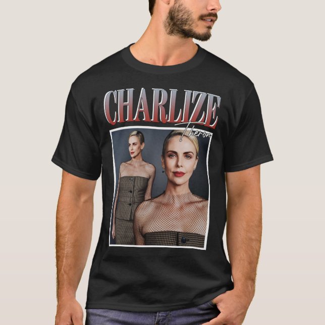 Charlize Theron Classic T-Shirt (Devant)