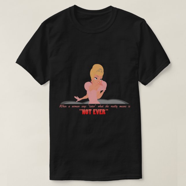 Charlotte La Bouff - Jamais Un T-shirt Classique (Design devant)