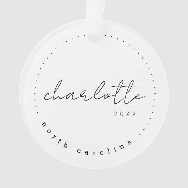 Charlotte North Carolina Travel USA Simple (devant)